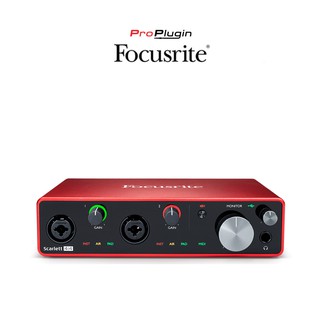 Focusrite Scarlett 4i4 (Gen 3) ออดิโออินเตอร์เฟส อุปกรณ์บันทึกเสียง โฮมสตูดิโอ 4in/4out USB Audio Interface (ProPlugin) (1)