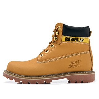 Caterpillar รองเท้าบูท แบบหนังนิ่ม สำหรับผู้ชาย (1)