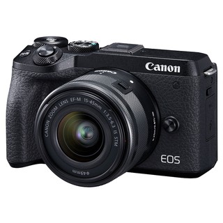Canon Camera EOS M6 Mark II KIT 15-45mm/18-150mm (ประกัน EC-Mall)
