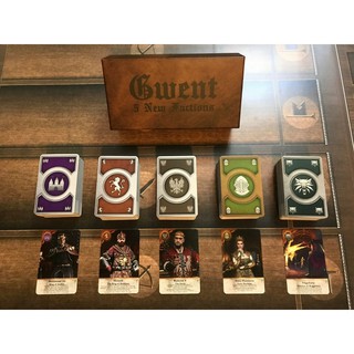 Pre-Order Gwent Game Card --- New Faction --- GOG The witcher 460 Cards with Collectible Box