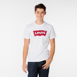 Levi's® เสื้อยืด SS Batwing Tee - White