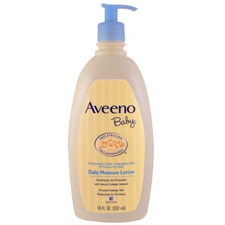 Aveeno, Baby, Daily Moisture Lotion, Fragrance Free, 18 fl oz (532 ml) (1)