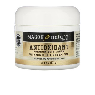 Mason Natural, Antioxidant Beauty Cream with Vitamin C, E, and Green Tea, 2 oz (57 g)