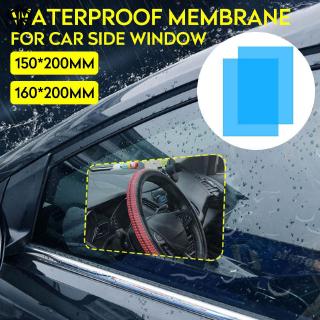 ฟิล์มติดกระจกรถยนต์ ป้องกันน้ำ ป้องกันหมอก 150 / 160 x 200 มม. 2 ชิ้น