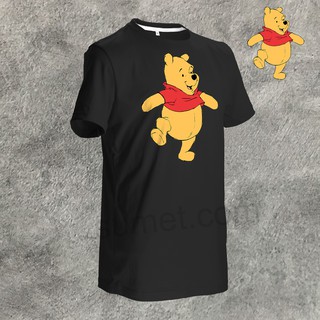 เสื้อยืดผู้ชายผู้หญิง หมีพู Pooh ผ้าคอตต้อน 100% หนานุ่มใส่สบาย ระบายอากาศ เสื้อยอดฮิต 2021