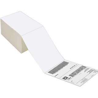 [150x100 500 ใบ กระดาษความร้อน Printer Thermal Label Sticker ถูกสุดในไทย] สติกเกอร์พริ้นเตอร์ ไม่ใช่หมึก ใบปะหน้า ฉลาก