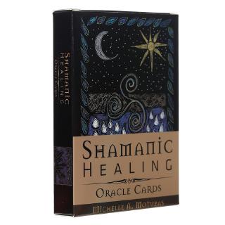 【READY STOCK】44PCS Shamanic Healing Oracle Cards English Tarot Cards Board Games