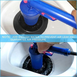 NEW Pressure Pump Cleaner Unclogs Toilet Hand Powered Plunger Set (1)