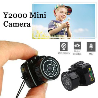 ✠﹍【ในสต็อก】 y2000 กล้องถ่ายวิดีโอขนาดเล็ก HD 1080P Micro DVR กล้องบันทึกวิดีโอพกพากล้องบันทึกเสียง asq6