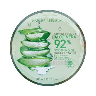 เจลว่านหางจระเข้ Nature Republic Soothing Gel Aloe Vera 92% (ของแท้ต้อง 92% เท่านั้น)