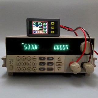 เครื่องทดสอบแบตเตอรี่ดิจิตอล DC 0-90 V 0-20 A Volt Amp Meter