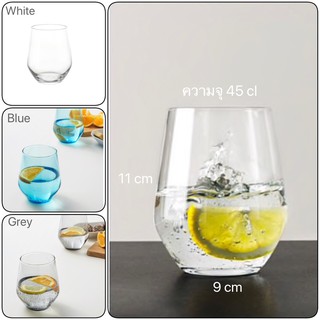แก้วใส แก้วน้ำ Wine Glass ปลอดแคดเมียมและตะกั่ว ล้างในเครื่องล้างจานได้ รูปทรงของแก้วช่วยให้ไวน์มีกลิ่นและรสชาติดีขึ้น