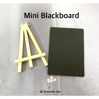 กระดานดำพร้อมขาตั้งขนาดเล็ก - Mini Blackboard
