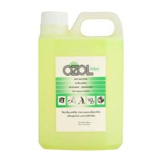 Ozol น้ำยาฆ่าเชื้อแบคทีเรีย ทำความสะอาดพื้น สุขภัณฑ์ กรง ขนาด 1000 มล.
