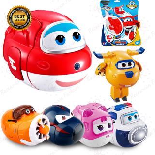 12 Styles Super Wings Transformation Toys Mini Deformation Airplane Robot Figures Kids Birthday Gift HmaX