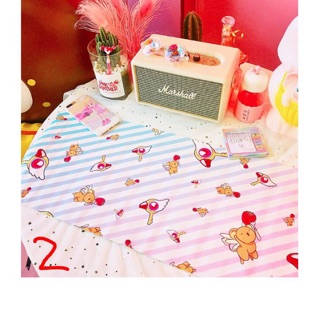 พร้อมส่ง แผ่นรอง ปูโต๊ะ กันน้ำกันรอย ลายกา์ตูนน่ารักๆ SailorMoon, CardCapter Sakura, Pink panther