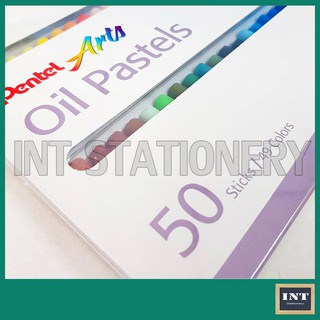 สีชอล์ค 50 แท่ง Pentel oil pastels PHN-50