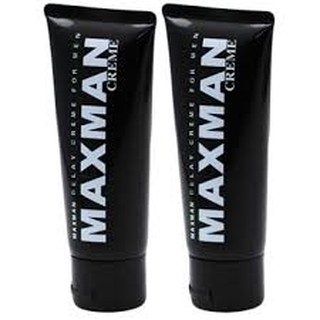 Maxman Male Cream Delay Cream ครีมนวดเพิ่มขนาด ชะลอการหลั่ง 2 ชิ้น