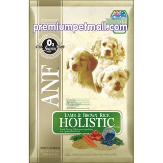 อาหารสุนัข ANF Lamb & Rice Holistic ขนาด 7.5 กิโลกรัม เม็ดเล็ก