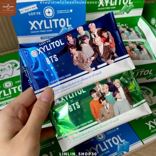 (1 ซอง) Xylitol x BTS GUM Lime Mint Flavor หมากฝรั่งไซลิทอล บีทีเอส หมากฝรั่งบังทัน 💜💜
