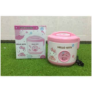 #Hello Kitty หม้อหุงข้าวอุ่นทิพย์ไฟฟ้า 1 ลิตร ลายลิขสิทธิแท้