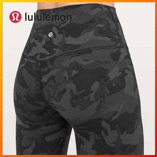 New Lululemon camouflage Yoga Pants high waist fitness pants sports Leggings 033 TH