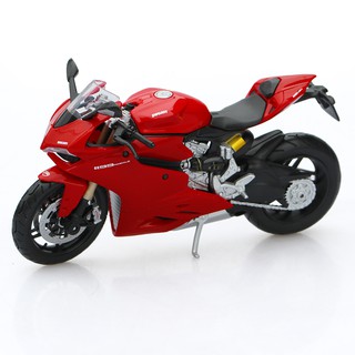 1 / 12 Ducati 1199 Red panigale โมเดลรถจักรยานยนต์