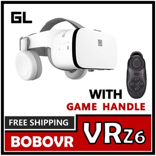K1♤♘แว่นVR BOBOVR Z6 รุ่นใหม่ล่าสุด ของแท้100% (White Edition) 3D VR Glasses with Stereo Headphone Virtual Reality Head (1)