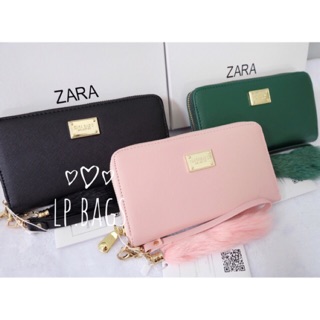 Z03 - ZARA Saffiano Wallet (พร้อมส่ง)