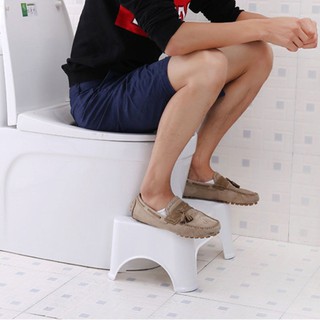 อุปกรณ์ที่วางเท้า เมื่อนั่งชักโครก ป้องกันอาการท้องผูก