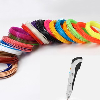 10m Rubber Electronics 1.75mm Office Pen Refills 3D Printer Material PLA Printing Filament Accessory