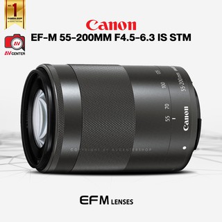 Canon Lens EF-M 55-200mm F/4.5-6.3 IS STM [สินค้ารับประกัน AVcentershop 1 ปี]