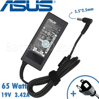 Asus Adapter ของแท้ 19V/3.42A 65W หัวขนาด 5.5*2.5mm สายชาร์จ Asus อะแดปเตอร์