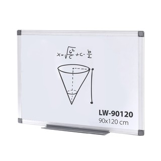 กระดาน กระดานไวท์บอร์ด กระดานไวท์บอร์ดแม่เหล็ก ไวท์บอร์ด ขนาด 90x120 cm. รุ่น LW-90120 Mountain Whiteboard
