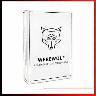 การ์ดเกม werewolf:a สําหรับงานปาร์ตี้