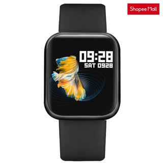 [ โค้ด WGNOVS ] Smart Watch P80 PRO ทัชสกรีนทั้งจอ นาฬิกาข้อมือ ประกัน 1 เดือน กล่อง+ฟิล์ม+สาย 2 เส้น รุ่น 02550