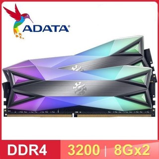 RAM ADATA XPG Spectrix D60G DDR4(3200)16GB (8GBX2) (D60G/AX4U320038G16-DT60/RGB) KLEVV hyperx