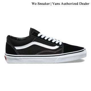 VANS Old Skool (Classic) - Black รองเท้า VANS การันตีของแท้ 100% VANS Authorized Dealer WeSneaker