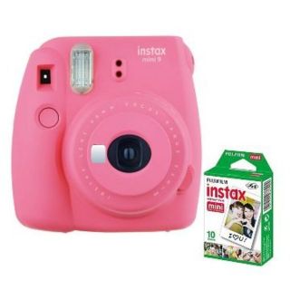 Instax Mini9 แถมฟิล์ม 10 แผ่น Fujifilm Instax Mini 9 กล้องโพลารอยด์ มินิ 9