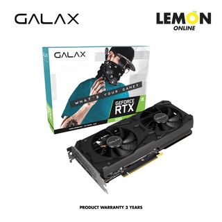 GALAX GeForce RTX 3060 (1-Click OC) LHR 12GB GDDR6 192-bit LHR - 3Y