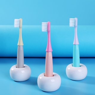 3 Pcs แปรงสีฟันเด็ก แปรงสีฟันซิลิโคน สำหรับเด็ก 3-5 ปี (1)