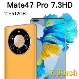 mate40pro+ โทรศัพท์มือถือ 12+512GB มือถือ โทรศัพท์ โทรสับ โทรศัพท์เกม สมาร์ทโฟน มือถือราคาถูก โทรศัพท์สำหรับเล่นเกม