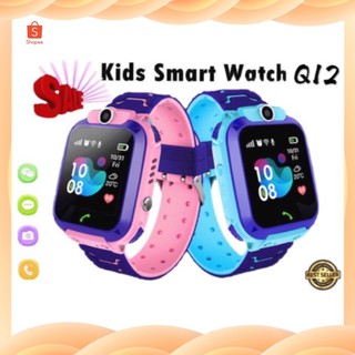 [ดีลส่วนลด] Q12 Kids Smart Watch นาฬิกาเด็ก นาฬิกาอัจฉริยะ IP67 หน้าจอสัมผัส SOS