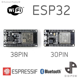 ✥✽☼❀Ruimei Poetry❀ESP32 Node32 ESP-32 DEVKIT Wifi Bluetooth Arduino Development Board Ultra-Low Power 30Pin 38Pin
