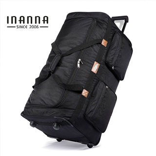 Foldable Trolley Bag Travel Bag Men's Oxford Cloth Large Capacity158Air Consignment Bag Women's Overseas Luggage 7Xhx