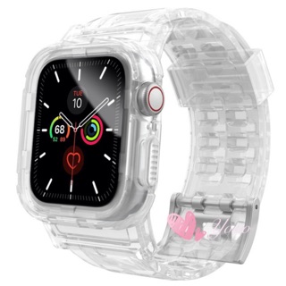 สายรัดนาฬิกา แบบใส สำหรับ Apple Watch Series 6/5/4/3/2/1