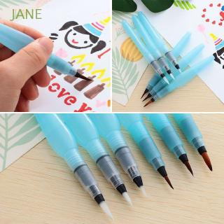 อุปกรณ์แปรงปากกาสีน้ำ สำหรับวาดรูป