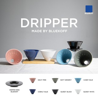ดริปเปอร์บลูคอฟ Dripper Bluekoff (Porcelain)