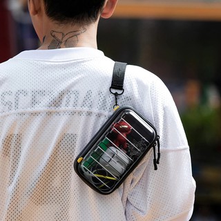 BASEUS กระเป๋ากันกระแทก กระเป๋าใส่โทรศัพท์ สายชาร์จ หูฟัง ฯลฯ Shockproof Smartphone and Accessories Hard Case Organizer