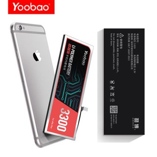 Yoobao แบตไอโฟนทุกรุ่น แท้ ถูกที่สุด Battery iPhone[Commy]มีแผงวงจรตัดไฟอัตโนมัติ ป้องกันการระเบิด ความปลอดภัยสูง